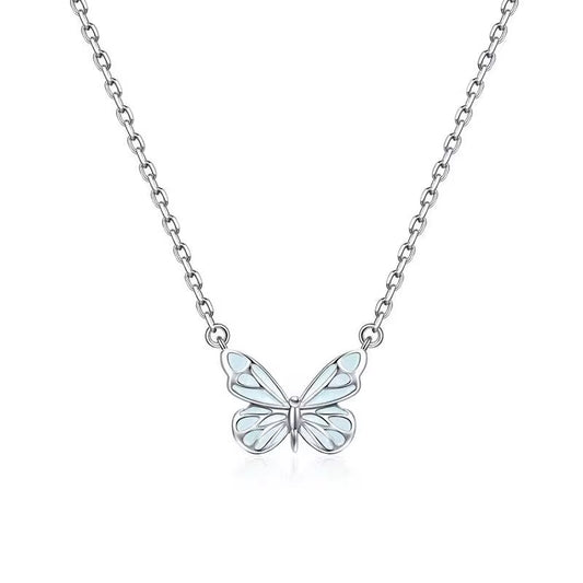 Collier papillon lumineux Lumina — packshot fond blanc